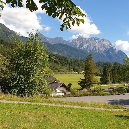 Appartamento Haus Abendsonne Familie Druxes Krün Esterno foto